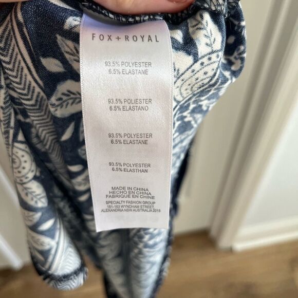 Fox + Royal off the shoulder maxi dress 1X - Picture 6 of 9